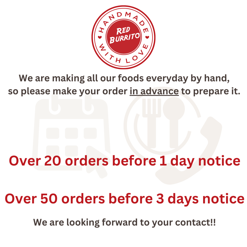 Catering – Red Burrito Vancouver